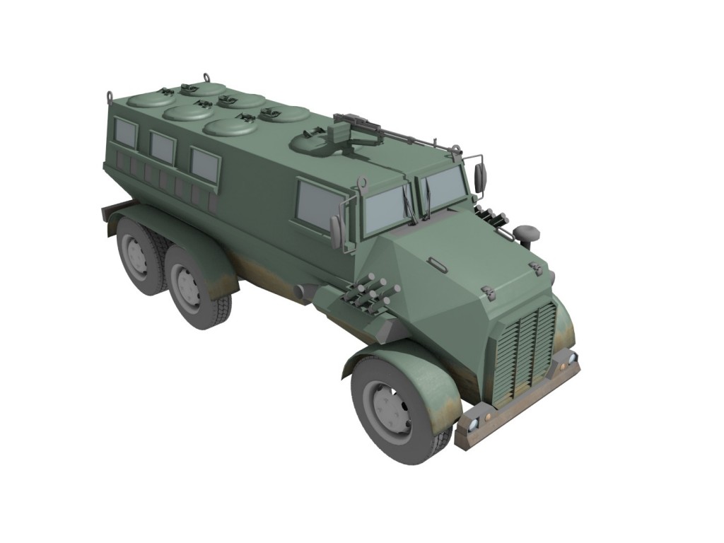 Mine Resistant Vehicle preview image 1
